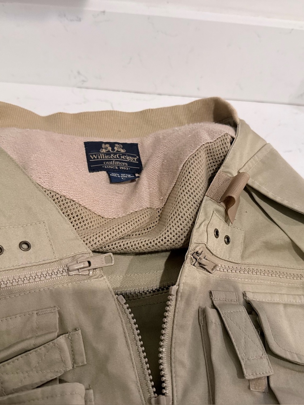 NWT ‎ Willis&Gieger fishing/hunting/photography vest sz L - Picture 7 of 14